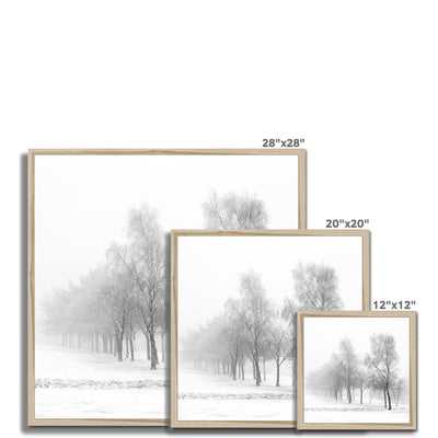 Snowfall - Framed Print