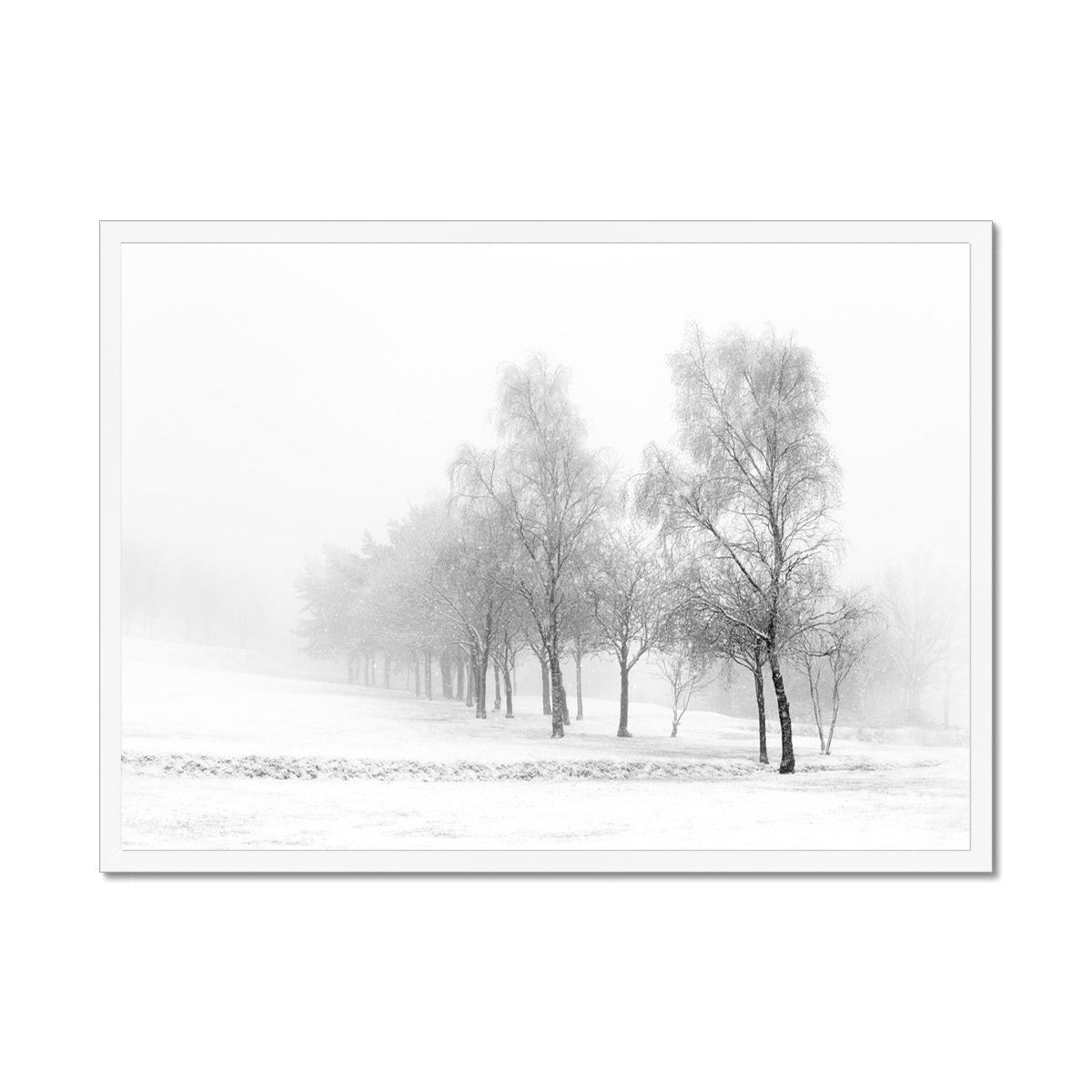 Snowfall - Framed Print