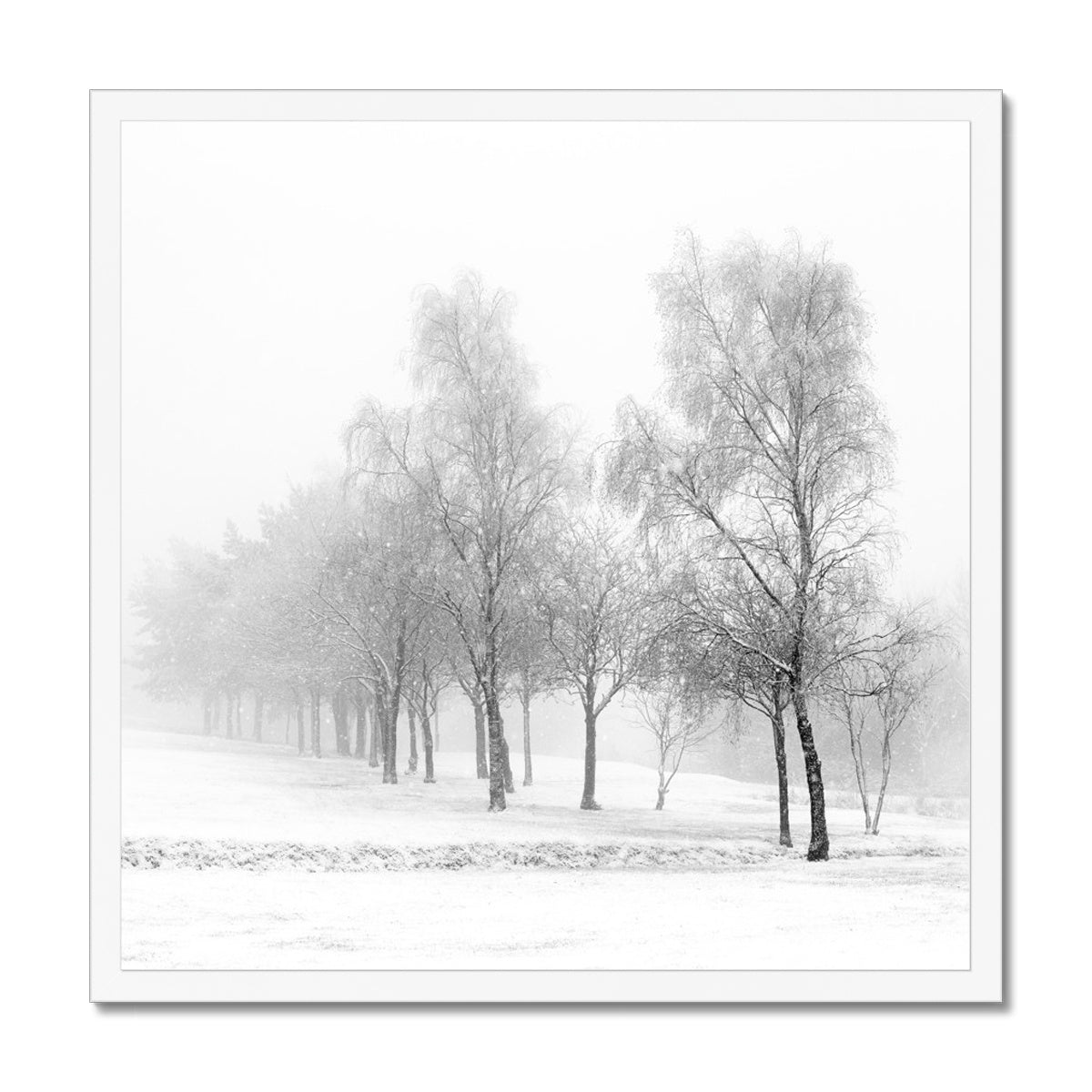 Snowfall - Framed Print