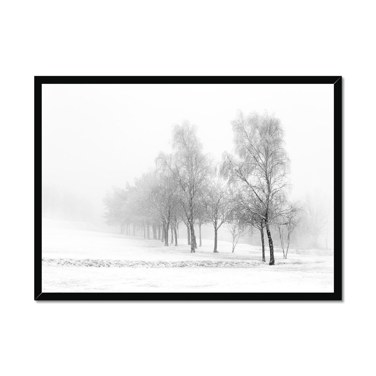 Snowfall - Framed Print