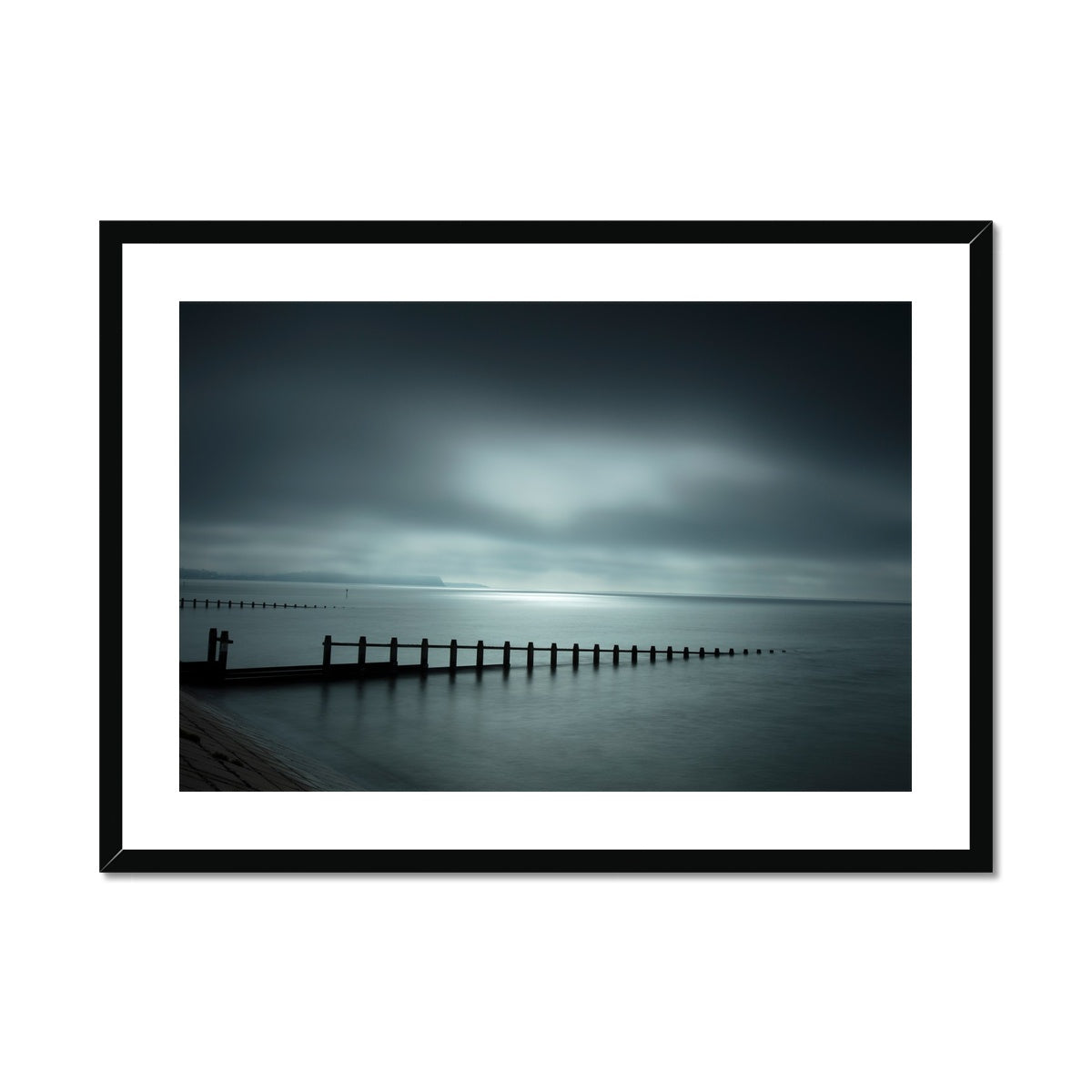 Distant Glow - Framed & Mounted Print