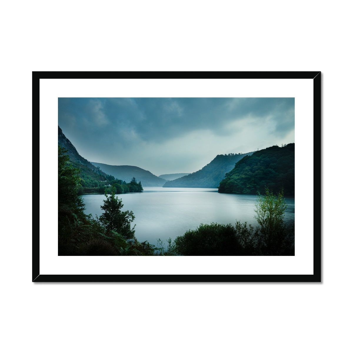 Lake View - Framed & Mounted Print