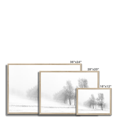 Snowfall - Framed Print