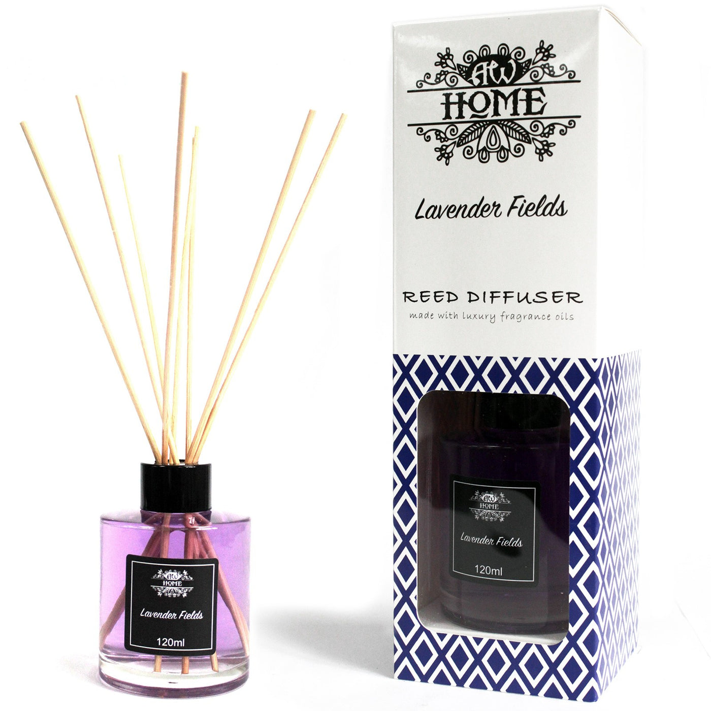 Reed diffuser fragrance oil relax meditation home luxury lavender